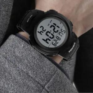 [하프클럽/]시계 디지털 전자 스포츠 군인 학생 알람 심플