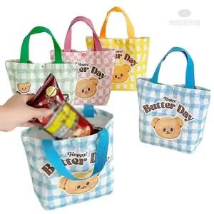 뷰레이터닷컴 플레드 캔버스 미니 에코백 (WFK5U8Y)