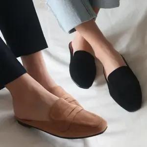 블로퍼 슬리퍼 단화 225-265mm 스웨이드 베이직 뮬 MU2911 (WFJSP2K)