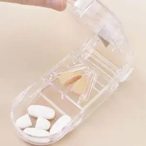 휴대용 알약 커팅 알약케이스 알약 절단 수납 케이스 WFHHON4