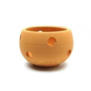 ksr 황토빛 타공-앵두 12x9cm 토분 화분-난 재배용 (WFJ7PO8)