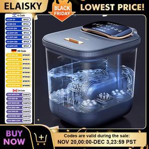 전기 발 목욕 버킷 진동 가열 발 스파 거품 서핑 마사지, 압력 , 집 마사지기, 220V