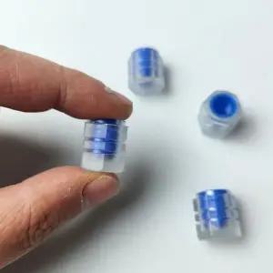 자동차 타이어 야광 밸브캡 블루 4P (WFK9A4Y)