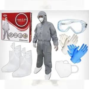 부츠 D KIT C 보호복 고글 마스크 장갑 보호구 세트 (WFK8W9H)