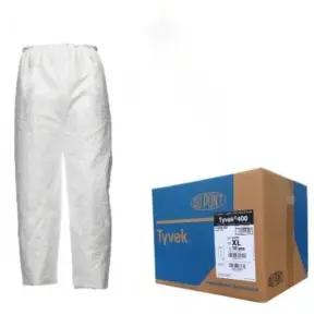 바지 하의 50벌 실험복 방역복 방호복 타이벡 400 (WFK8W8T)