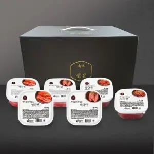 (참다올) 속초젓갈장인 젓갈 실속세트 1호 (명란젓2+백명란2+명태회2 각 200g) (WFK90UX)