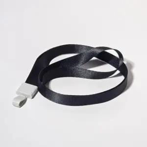 명찰 목걸이줄 고리형 끈 블랙 (WFK90WH)