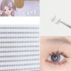 여성 인조 붙이는 예쁜 속눈썹 10줄불꽃아래속눈썹 (WFK9AHW)