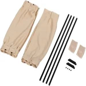 대부분의 자동차 SUV에 적합한 2pcs 사이드 윈도우 선쉐이드 커튼 조절 가능한 드레이프 바이저 밸런스 VIP