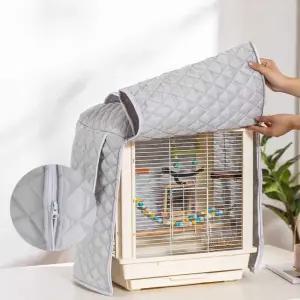 겨울 새장 천 조류 방한용품 단열 커버 애완동물집 보온