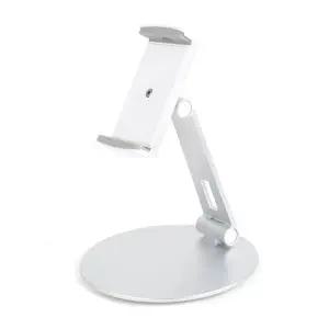 태블릿 스마트폰 스탠드 홀더 원반형 탁상거치 (WFKAA7W)