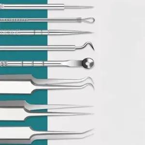 좁쌀 짜기 압출기 핀셋 기구 8p세트 (WFK93HU)