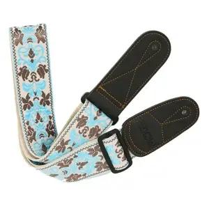 일렉기타스트랩 Qfs74 Sky Blue 기타 베이스용 스트랩 통기타멜빵 (WFK9PV1)