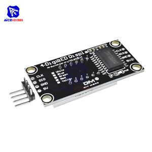 TM1637 36 LED 디지털 모듈 흰색 핀이 튜브 파란색 있는 ARDUINO용 녹색 빨간색 디스플레이 보드 노란색 비트 세그먼트
