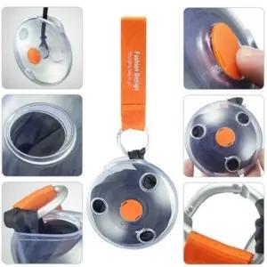 휴대용 경량 쇼핑 시장 롤업 장바구니 파우치 블랙 (WFKAF0G)