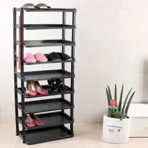 좁은현관신발정리대 구두정리대 아파트 좁은현관 틈새 신발수납대 18켤레