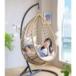 흔들 그네의자 실내 야외 체어 싱글 행잉체어 카페