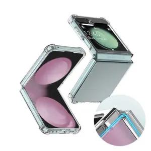 갤럭시z플립6 5 브릿지 tpu 투명 일체형 젤리 케이스