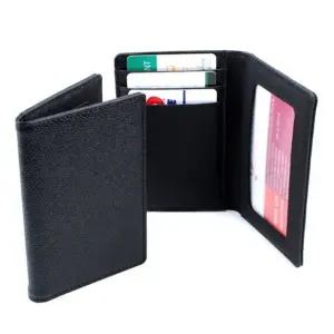 운전면허증카드지갑 직장인 카드케이스 튼튼한 레더 남성반지갑 소가죽 (WFKA56U)