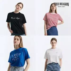 25SS 여성 트루릴리전 에어리 반팔 티셔츠 4종택1 TRL24TS52