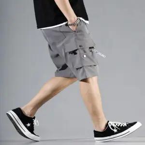 5부반바지 남자카고바지 3컬러 남자 남자반바지 허리 밴딩반바지 836