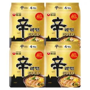 농심 신라면 골드 4입 x 4개/총16입