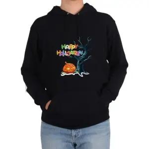 기모후드티 해피할로윈 HAPPY HALLOWEEN 호박 공포그림 다양한 색상 사이즈 (WFKB3GQ)