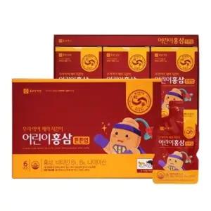 업그레이드 공급가 인상 종근당건강 어린이홍삼 20ml x 30포 파우치 (WFKAF5E)