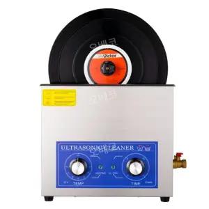 LP초음파청소 레코드세척기 턴테이블 가열 세탁기 비닐 클리너 휴대용 보관