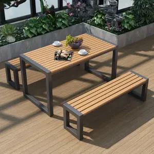 펜션 공원 의자 야외 등받이 정원 테이블 긴의자 마당 철제