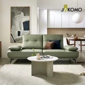 [자코모] 라파 스윙 3인 기능성 럭스 통가죽 천연면피 소가죽 소파
