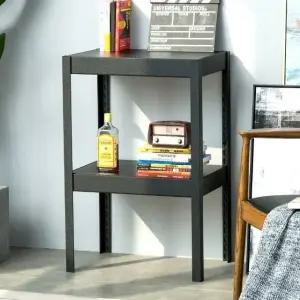 사무실경량수납대 조립식 하중 무게 앵글 베란다선반 2단 (WFKBHAN)