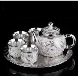 순은 다도세트 커피잔 순수 여친 편직 컬러 달리 심볼