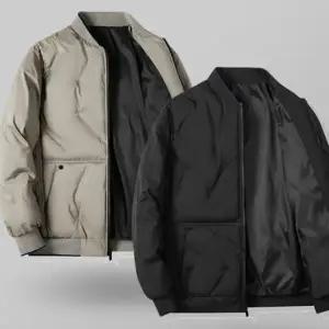 항공 패딩점퍼 블루종 집업 점퍼 자켓 겨울 방한 사무실 출근룩 데일리