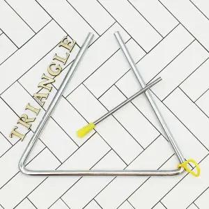 [하프클럽/]트라이앵글 8인치 악기 학용품 준비물 음악시간 악기