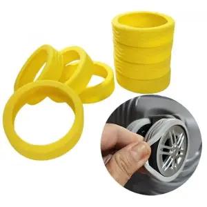 고품질 옐로우 캐리어 8P 휠 슈마켓 보호커버 캐리어바퀴커버 (WFKB6ZZ)