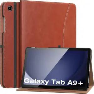 삼성 갤럭시 탭 A9 플러스 11인치 2023년형 MoKo 케이스(SM-X210/SM-X216/SM-X218) 핸드 스트랩 전면 포켓