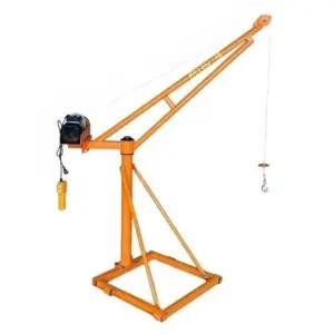 전동윈치 고출력 거치대 윈치 현장 12m 브래킷 기중기