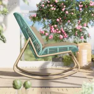 그물 흔들의자 등나무 야외 실내 휴식 발코니 테라스