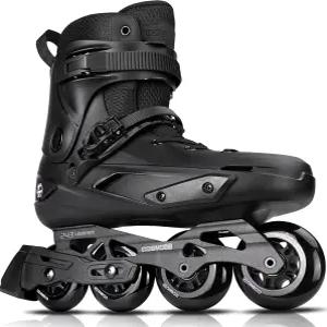 여성용 전문 인라인 스케이트 코스모이드 롤러 블레이드 성인 남성 사이즈 5-13 피트니스 남녀 공용