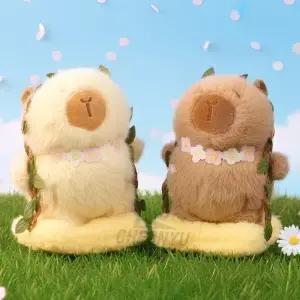 꽃목걸이 카피바라 가방고리 열쇠고리 키링