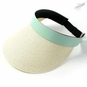 자외선차단 썬캡(민트) 돌돌이모자 와이드썬캡