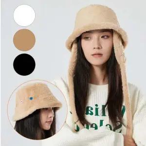 헤이즈 양면 벙거지 귀달이 모자 골프 겨울 털모자 리