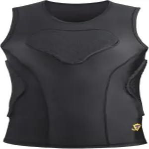 축구 야구 소프트볼 럭비 농구용 DGXINJUN 남성 패딩 가슴 갈비 보호대 조끼 4패드 셔츠