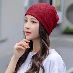 메쉬비니 멀티스카프 와인 여름두건 여름넥워머