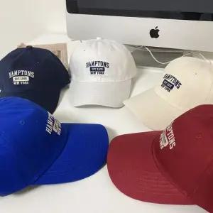 캐주얼모자 햄튼 뉴욕 레터링 볼캡 야구모자