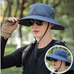 등산 낚시 여행 캠핑 상부 메쉬 후드 벙거지 모자