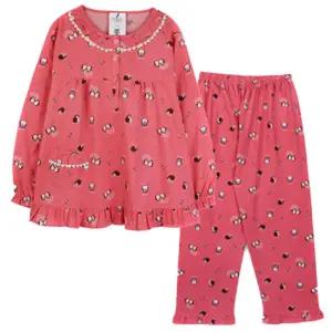 잠옷브랜드 펭귄 홈웨어세트 여성라운지웨어 양면기모 파자마 긴