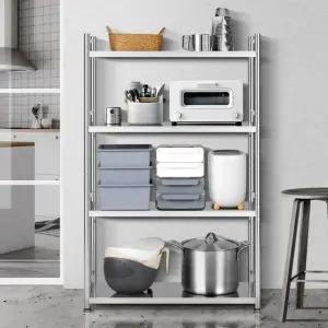 4단스텐선반 심플스텐선반 자취방 다용도올스텐선반 4단 적재 중