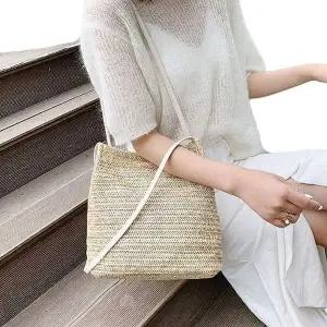 패션 여성 여름 인기 가방 데일리 신상 라탄 숄더백